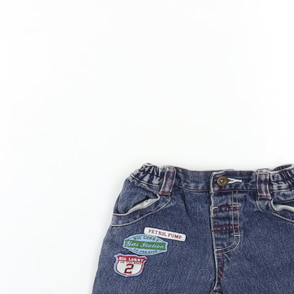 George Baby Blue  Denim Jogger Jeans Size 0-3 Months
