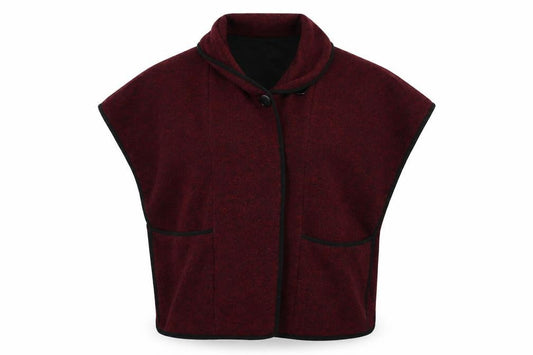 Womens UK Size M Saloos Red Cardigan Jumper