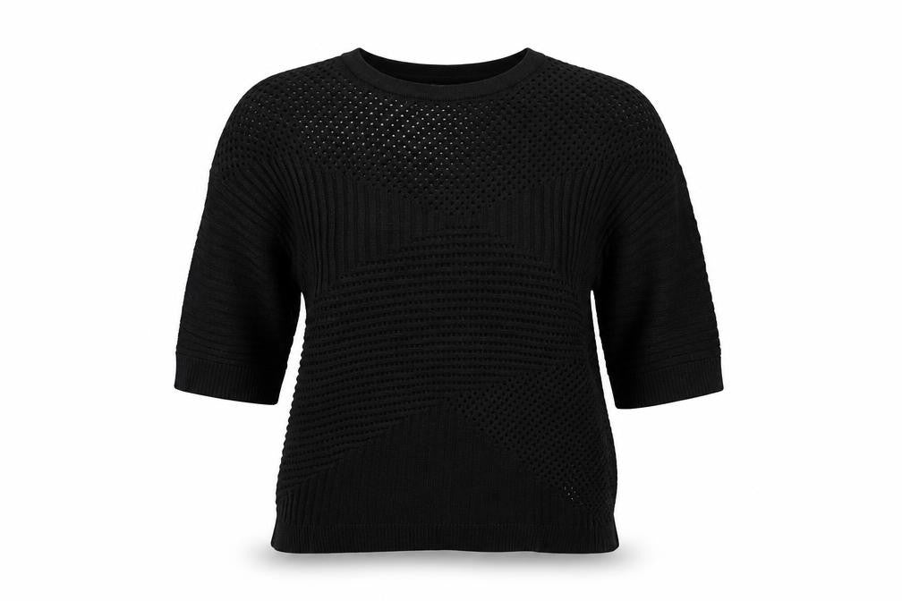 Womens UK Size 10 River Island Black Pullover Jumper