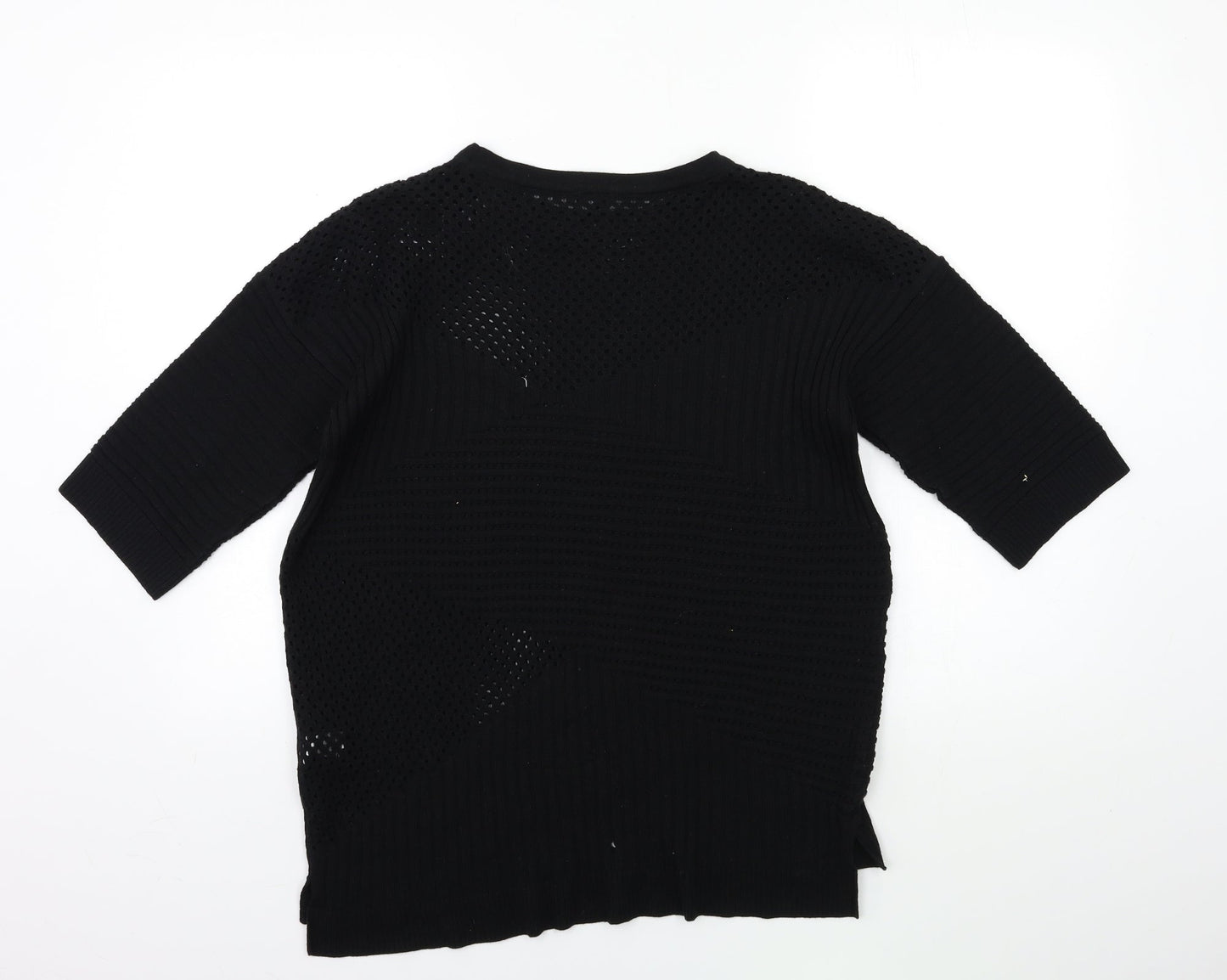 Womens UK Size 10 River Island Black Pullover Jumper