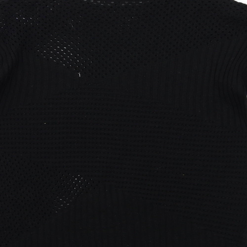 Womens UK Size 10 River Island Black Pullover Jumper