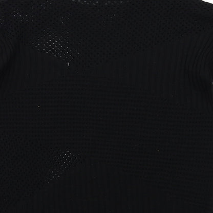 Womens UK Size 10 River Island Black Pullover Jumper