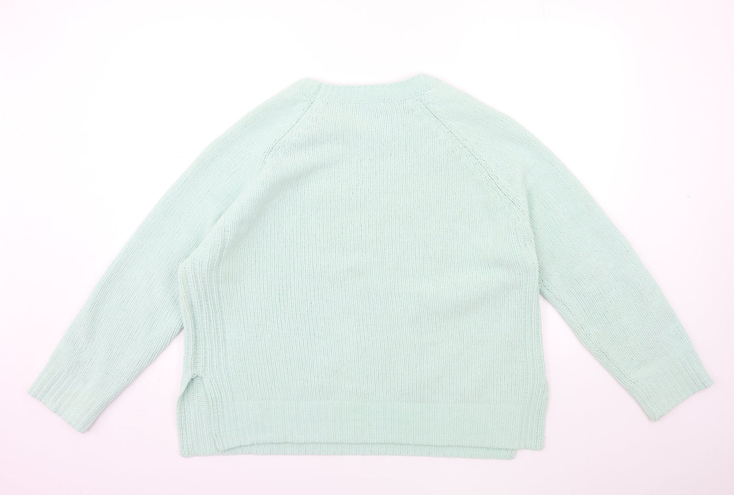 George Womens Blue  Knit Pullover Jumper Size 16