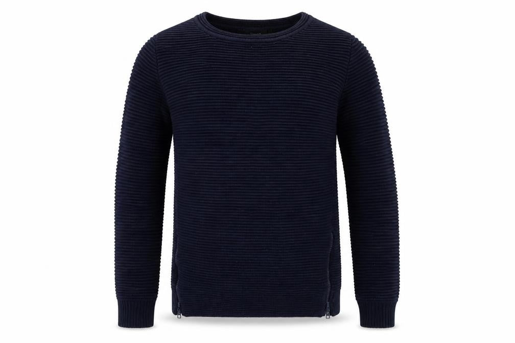 George Boys Blue  Knit Pullover Jumper Size 8 Years