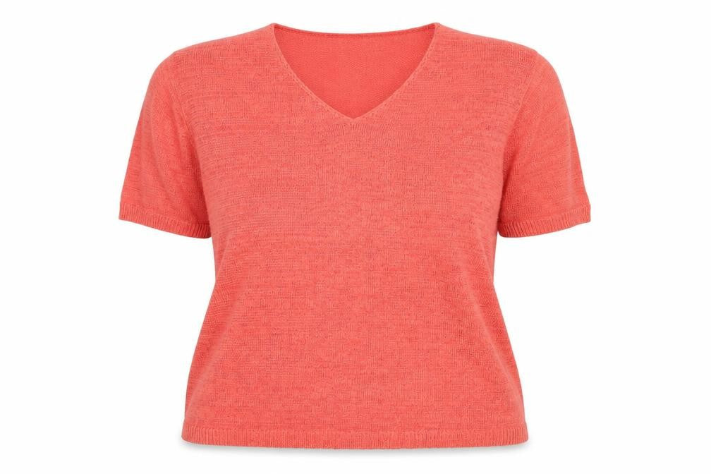 Womens UK Size 18 Berkertex Orange Pullover Jumper