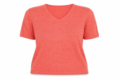 Womens UK Size 18 Berkertex Orange Pullover Jumper