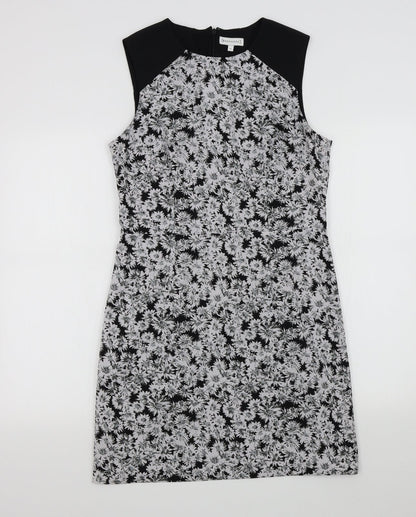 wearhouse Womens Black Gingham  A-Line  Size 12