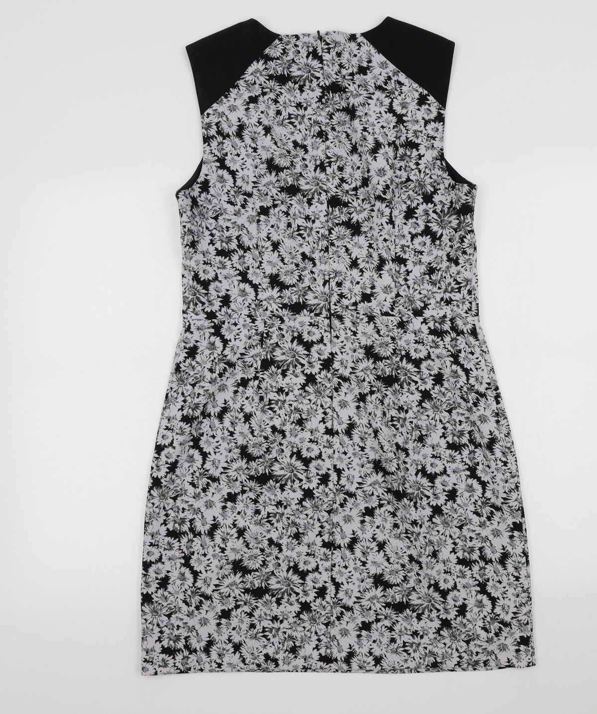 wearhouse Womens Black Gingham  A-Line  Size 12