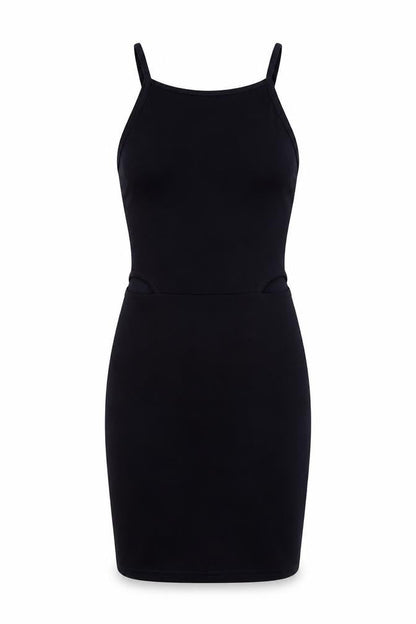 PRETTYLITTLETHING Womens Blue Colourblock  A-Line  Size 6