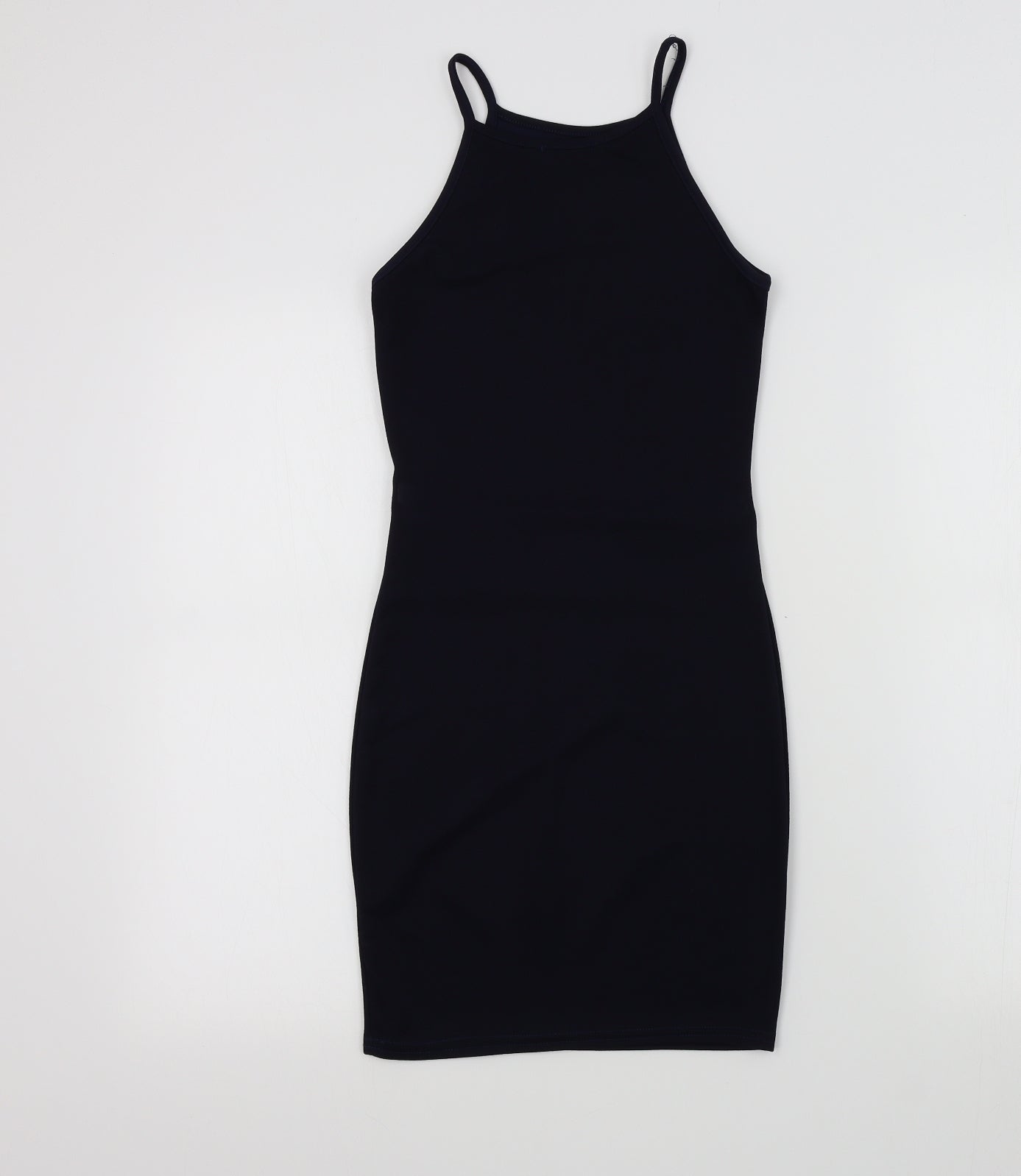 PRETTYLITTLETHING Womens Blue Colourblock  A-Line  Size 6