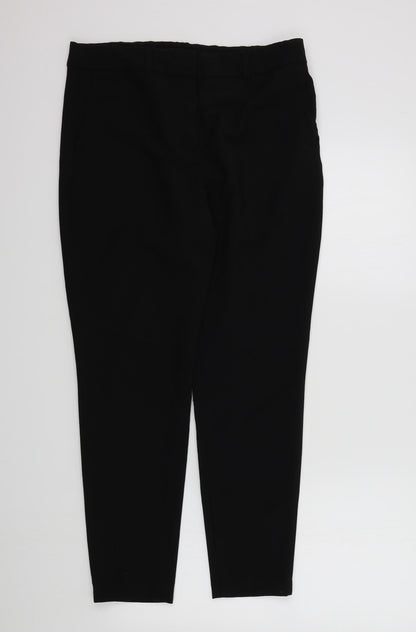 Womens UK Size 12 NEXT Regular Fit  Black Trousers