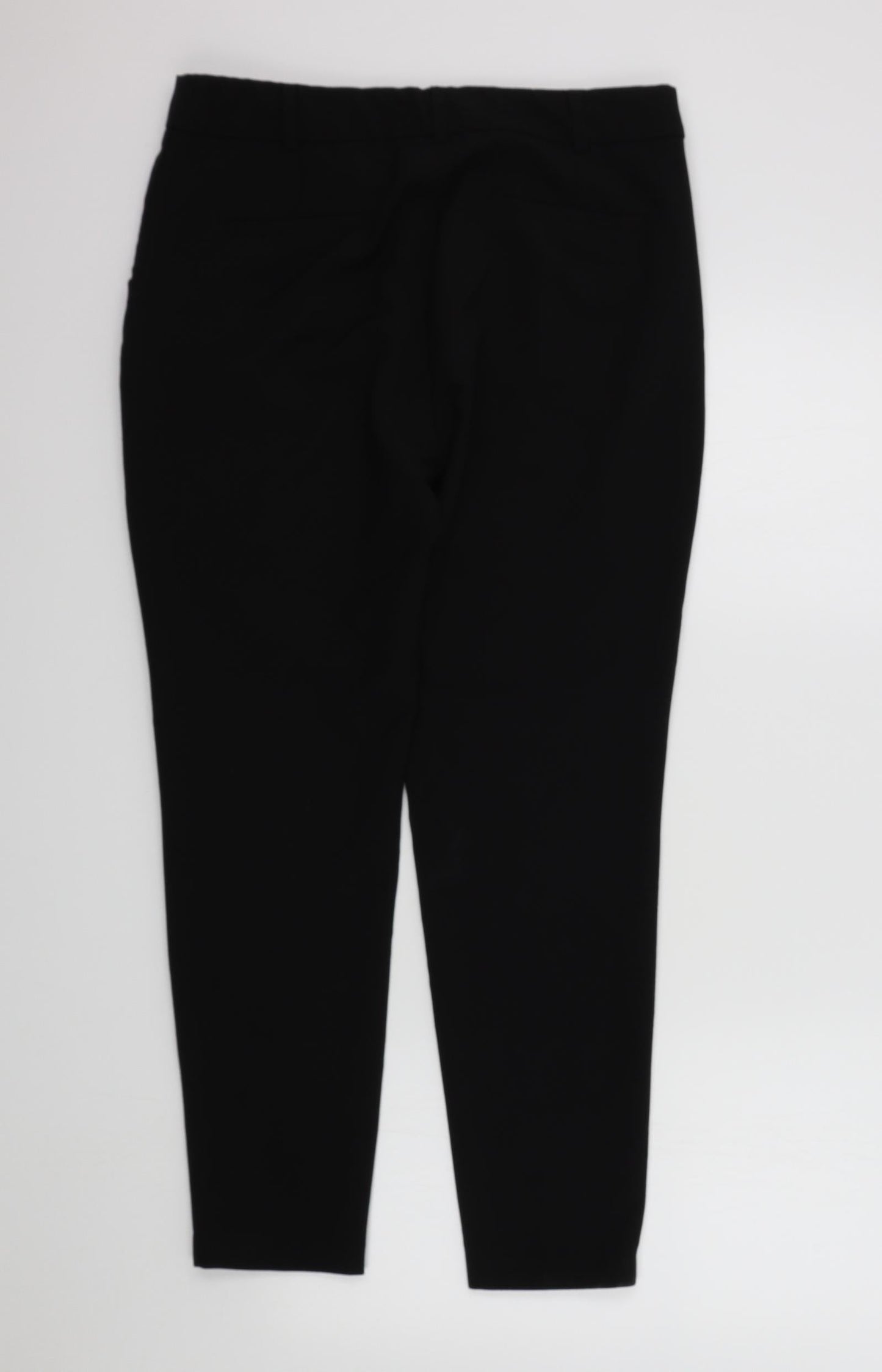 Womens UK Size 12 NEXT Regular Fit  Black Trousers