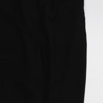 Womens UK Size 12 NEXT Regular Fit  Black Trousers