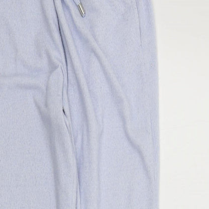 F&F Womens Blue Solid  Top Pyjama Pants Size M