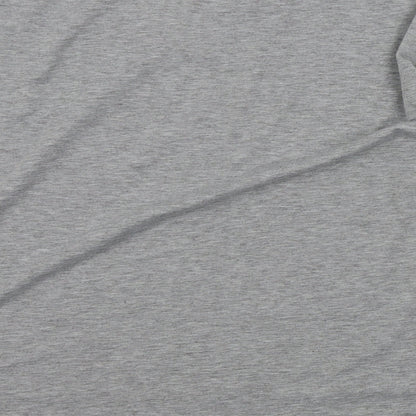 Preworn Womens Grey Solid  Top Pyjama Top Size L  - christmas jumper