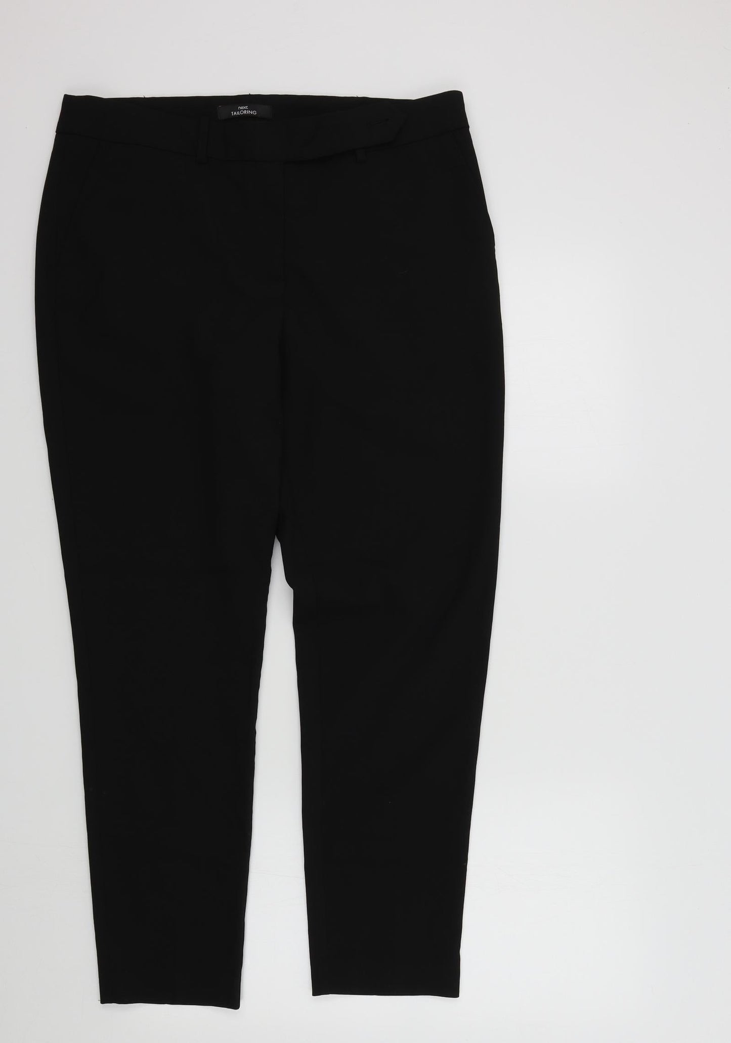 Womens UK Size 34 NEXT Regular Fit  Black Trousers