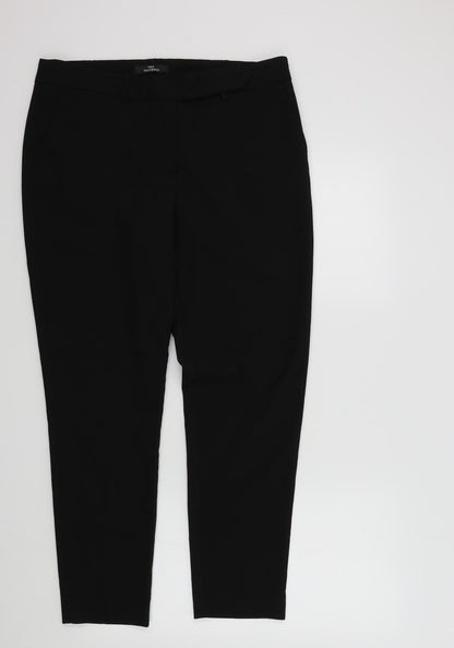 Womens UK Size 34 NEXT Regular Fit  Black Trousers