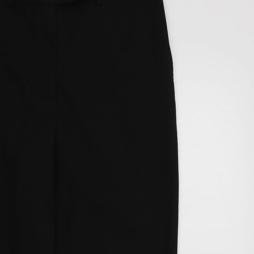 Womens UK Size 34 NEXT Regular Fit  Black Trousers