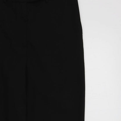 Womens UK Size 34 NEXT Regular Fit  Black Trousers