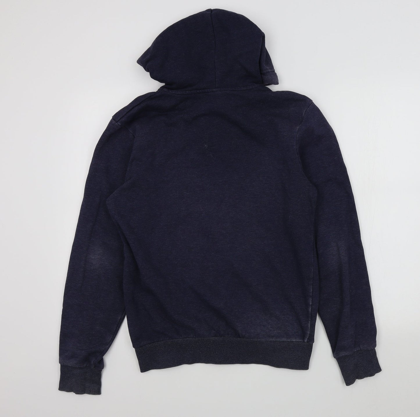 H&M Mens Blue   Full Zip Jumper Size S