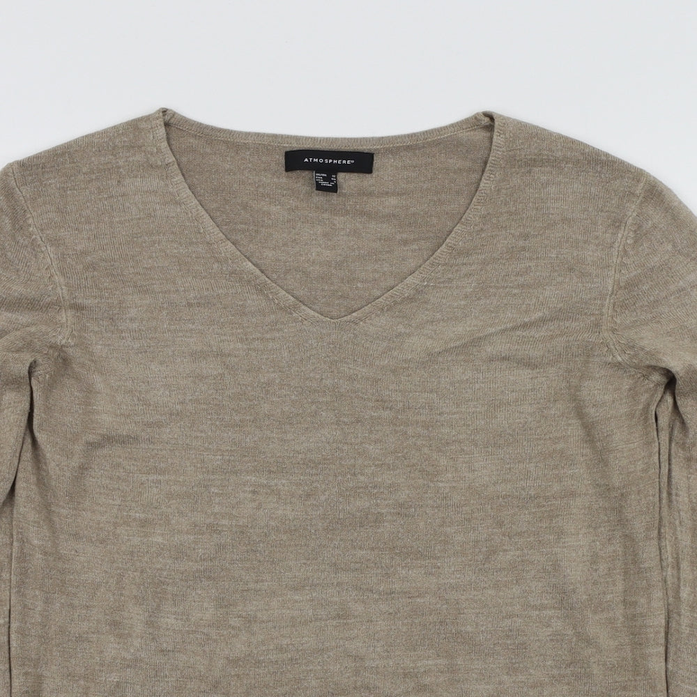 Primark Womens Beige   Pullover Jumper Size 12