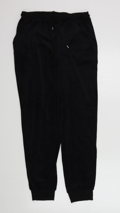 Avenue Womens Black   Jogger Trousers Size S L28 in