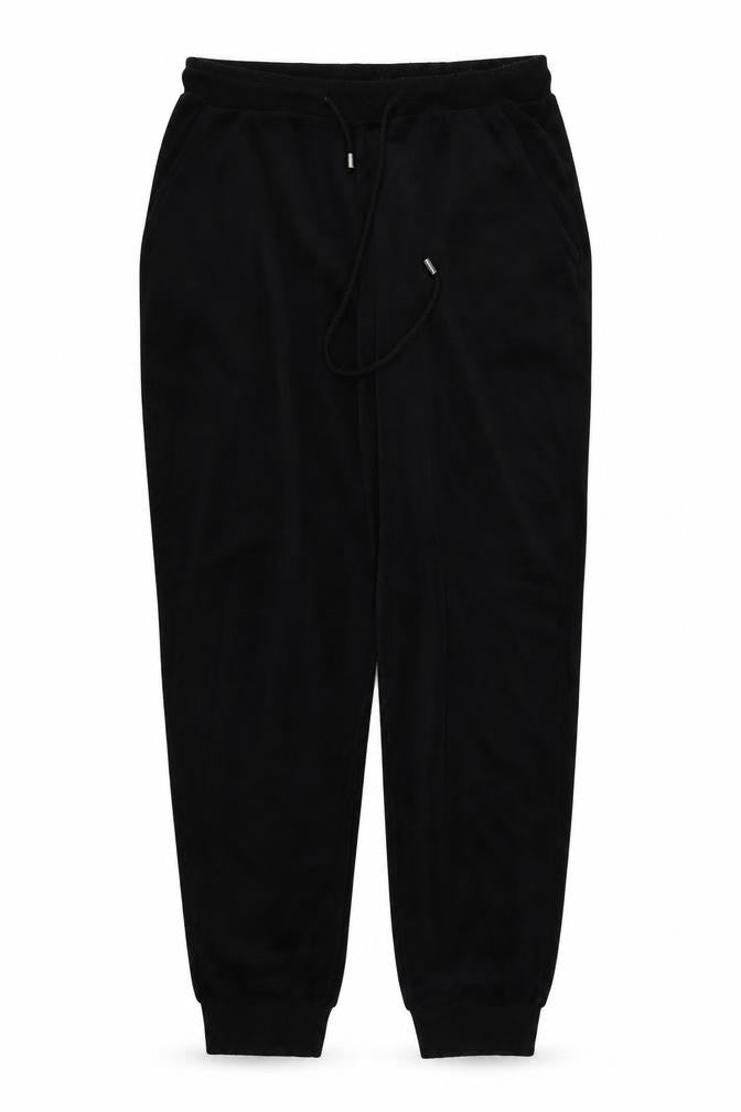Womens UK Size S Avenue Regular Fit Jogger Black Trousers