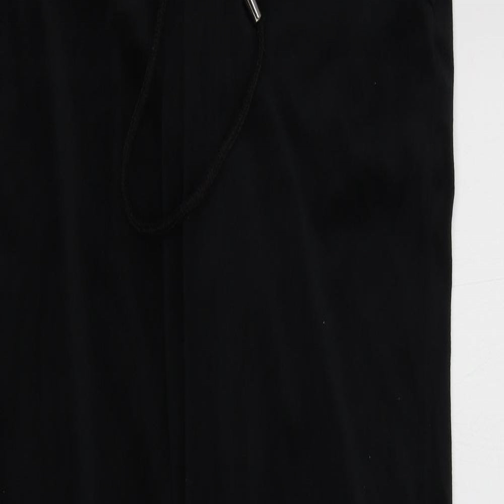 Avenue Womens Black   Jogger Trousers Size S L28 in