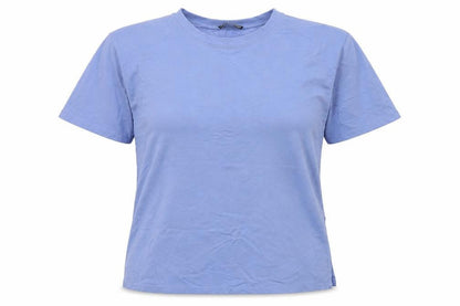 jyy london Womens Blue Colourblock  Basic T-Shirt Size L