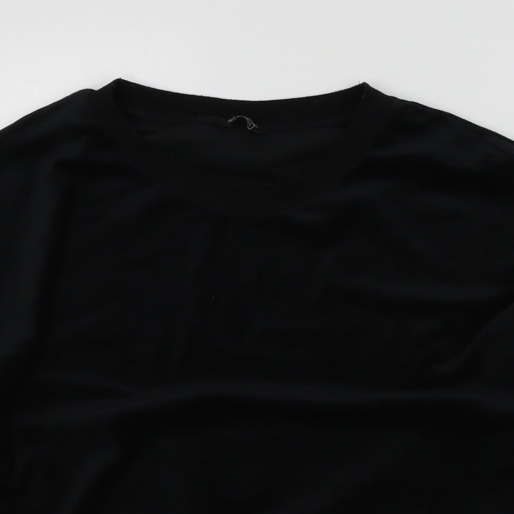 Avenue Womens Black   Pullover Jumper Size S