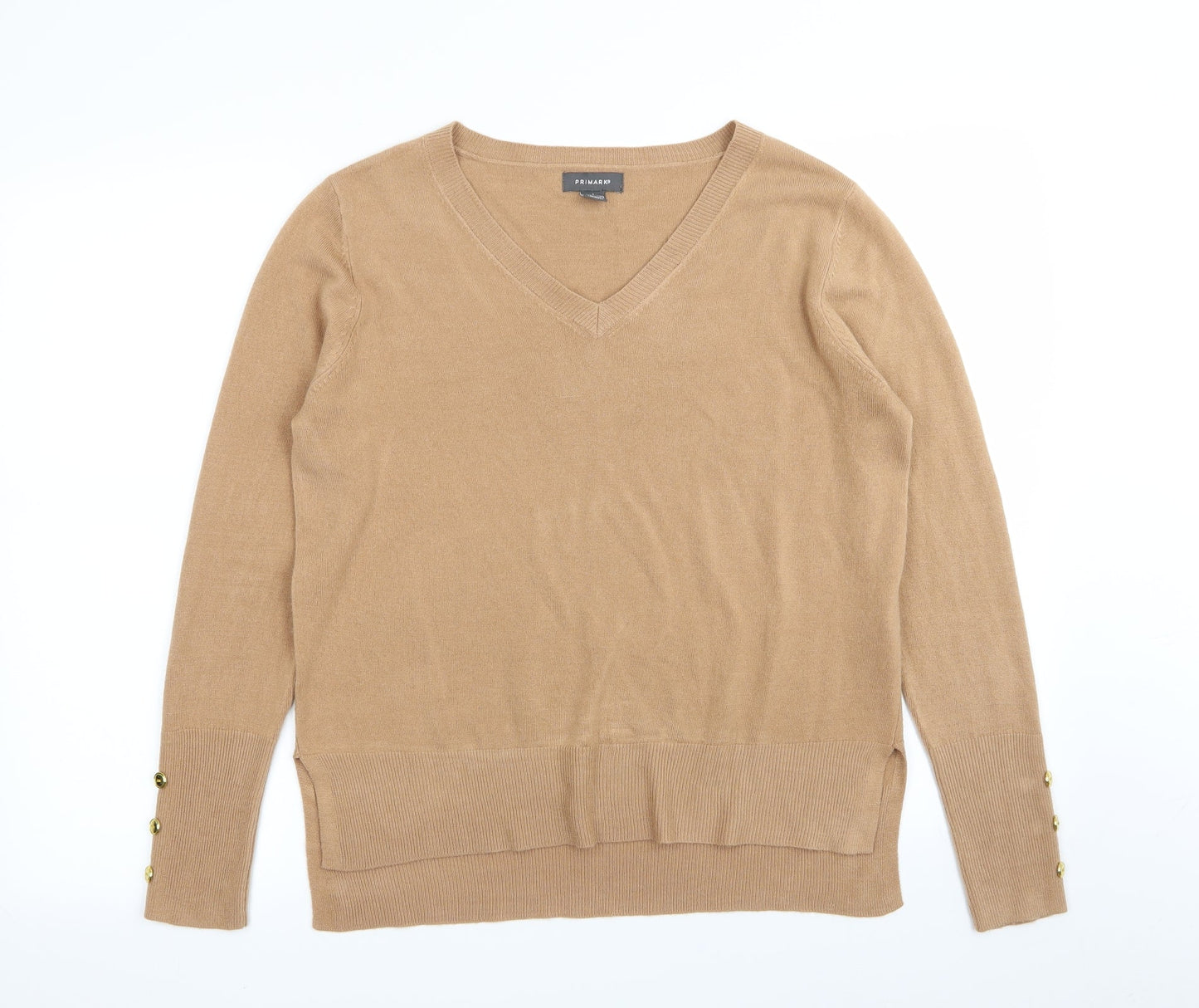 Primark Womens Beige   Pullover Jumper Size 10