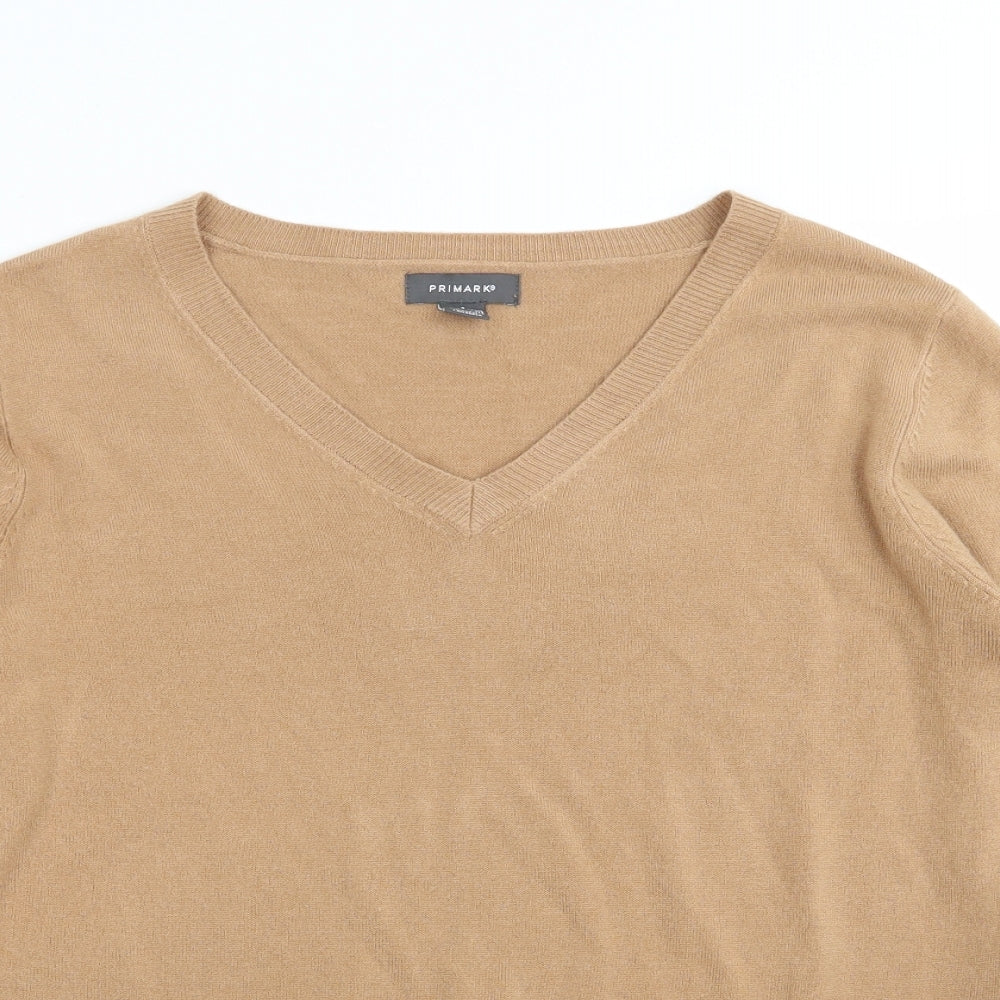 Primark Womens Beige   Pullover Jumper Size 10