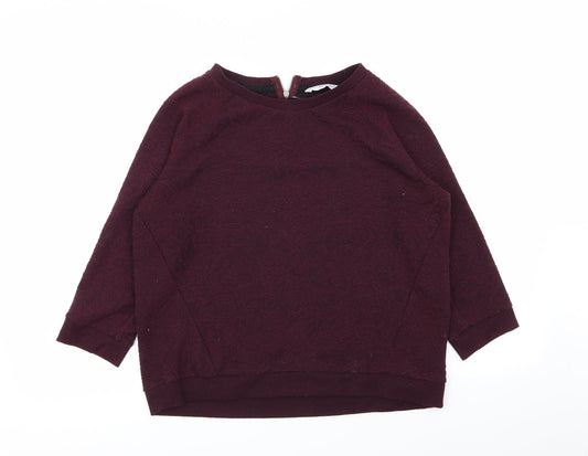 Womens UK Size 8 New Look Purple Pullover Jumper