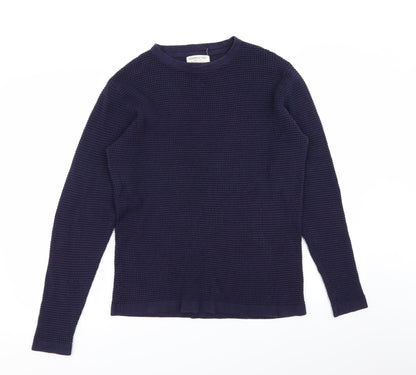 Cedar Wood State Mens Blue   Pullover Jumper Size M