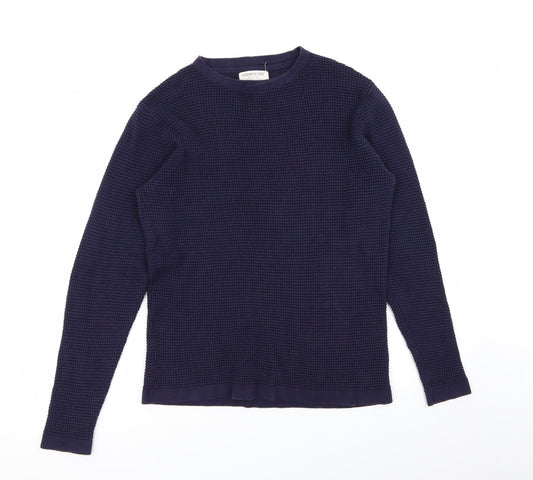 Cedar Wood State Mens Blue   Pullover Jumper Size M