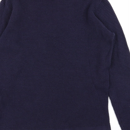 Cedar Wood State Mens Blue   Pullover Jumper Size M
