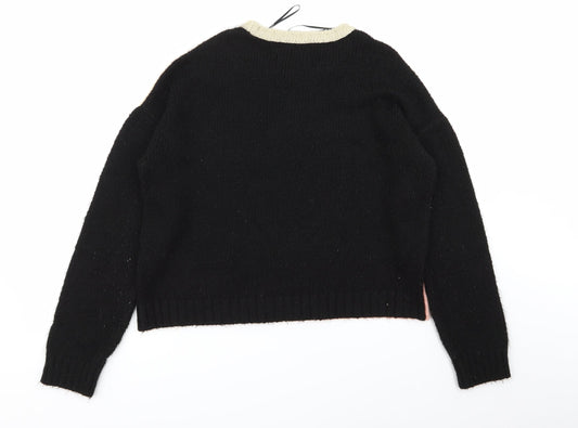 Select Womens Multicoloured   Pullover Jumper Size 12