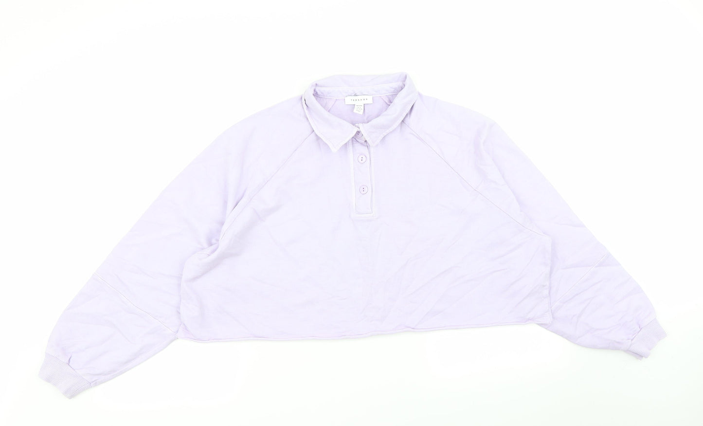 Womens UK Size S Topshop Purple Pullover Jumper