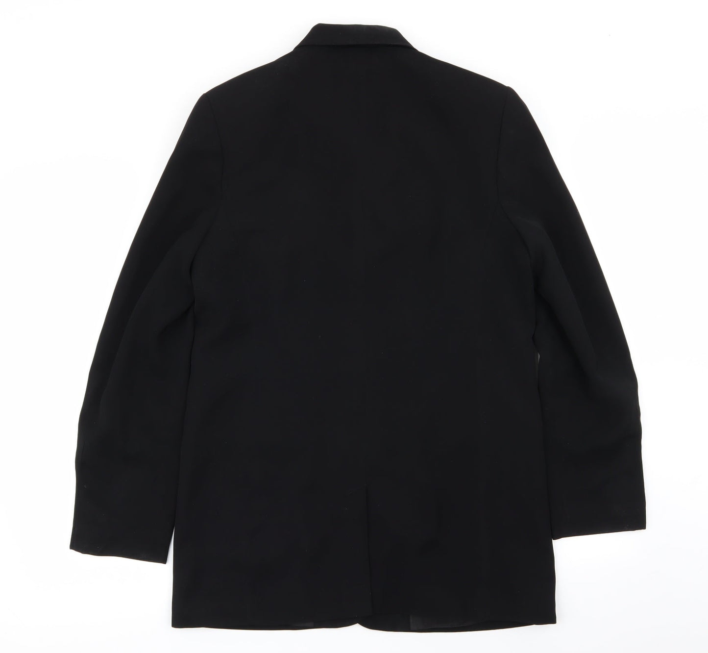 Womens UK Size 10 Preworn Regular Black Blazer