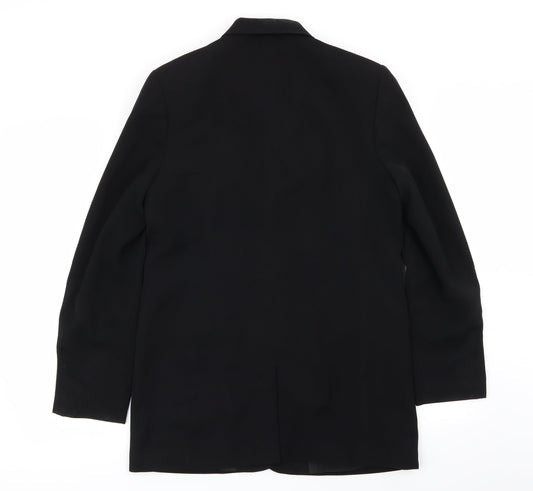 Womens UK Size 10 Preworn Regular Black Blazer