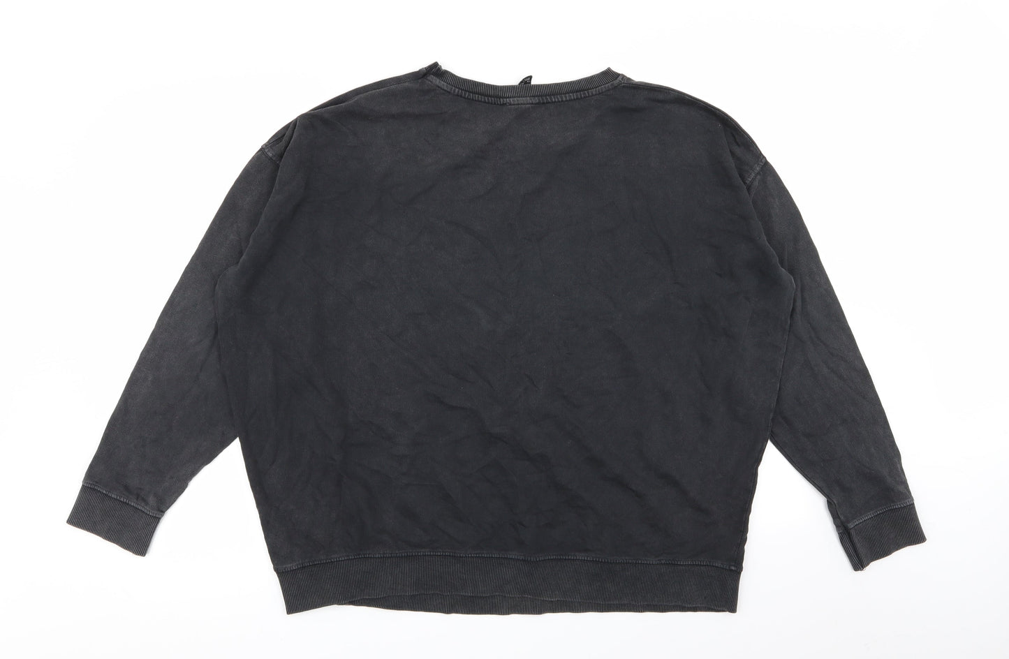 Womens UK Size M New Look Grey Pullover Jumper