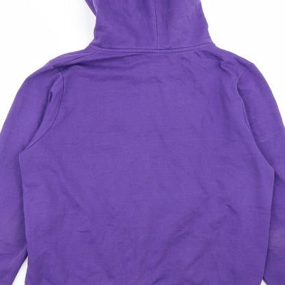 Womens UK Size 16 Preworn Purple Full Zip Jumper
