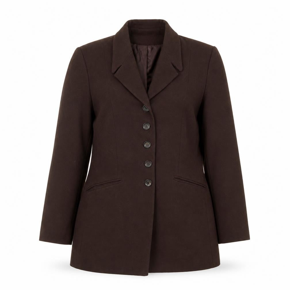 Womens UK Size 14 Preworn Regular Brown Blazer