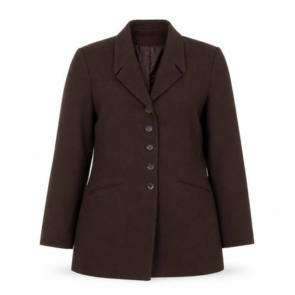 Womens UK Size 14 Preworn Regular Brown Blazer