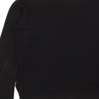 F&F Womens Black   Pullover Jumper Size 8