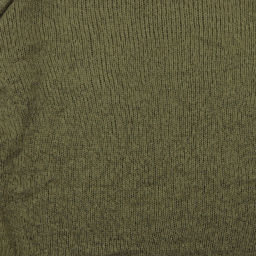 Womens UK Size S New Look Green Pullover Jumper