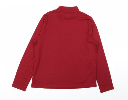 tradition Womens Red   Basic T-Shirt Size 12