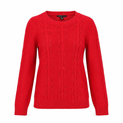 Womens UK Size S Mango Red Pullover Jumper