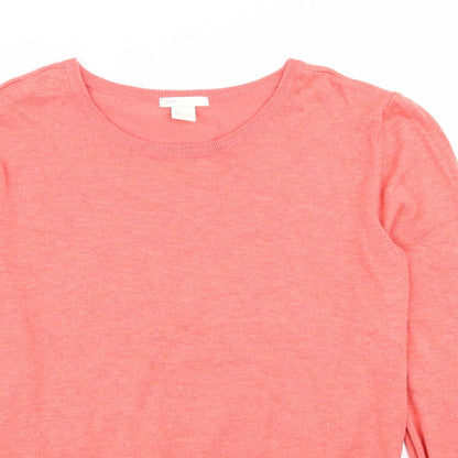 Womens UK Size S H&M Pink Pullover Jumper