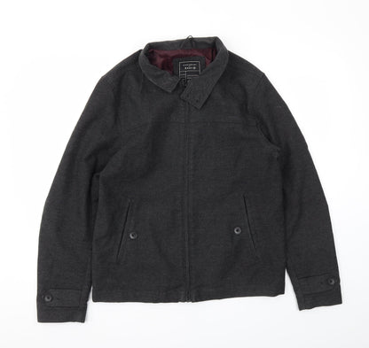 Mens UK Size M Matalan Black Jacket